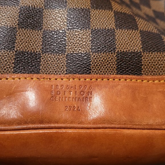 Louis Vuitton Limited Edition Centenaire Damier Canvas Soho Backpack Bag.. w/COA - Picture 7 of 16